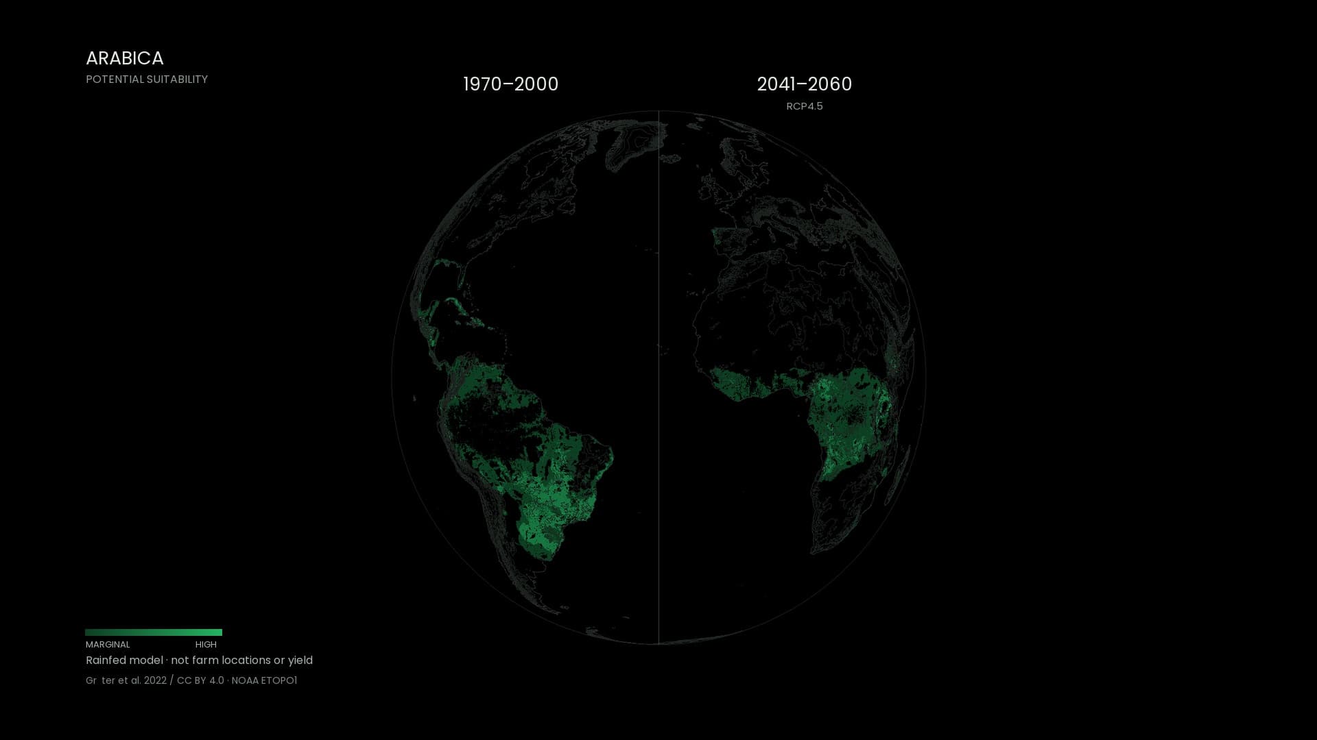 By 2050, the conditions behind a cup could change.