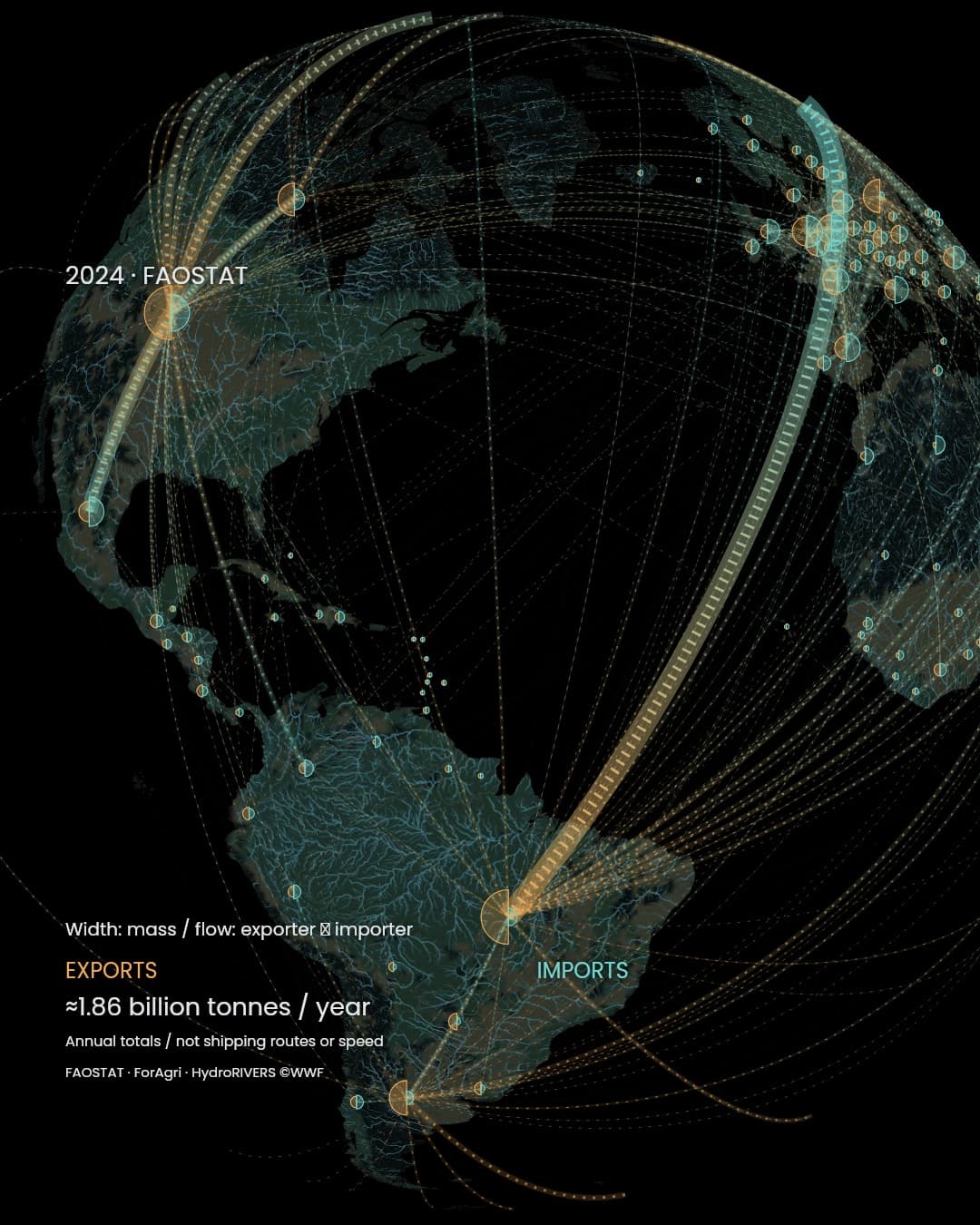 The global agricultural trade behind our food.