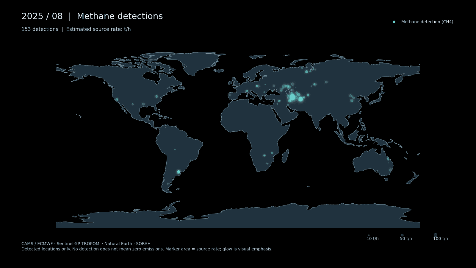 Invisible methane, from detection to reduction.
