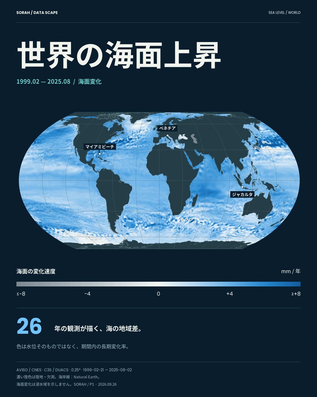 海面上昇は、街の暮らしをどう変える?