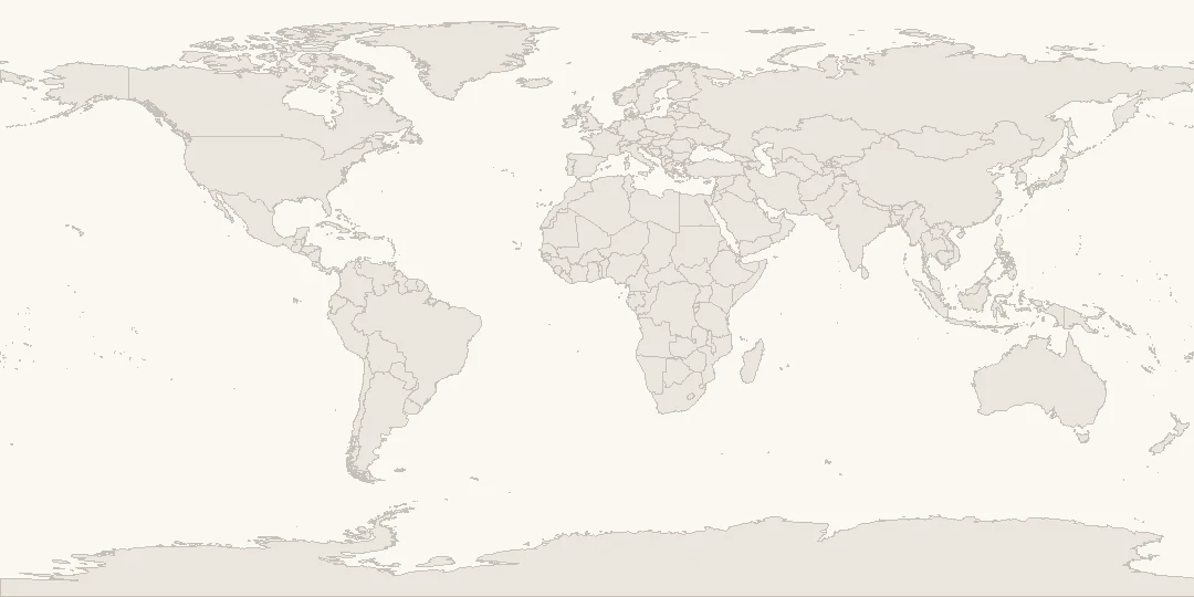 国境線の昼の地図